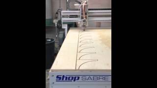 CNC cutting corbels [upl. by Coveney]