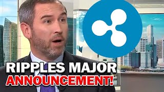 Ripple XRP News  🚀 MASSIVE Ripple Announcement XRP Set to SKYROCKET All Eyes on RippleBrazil [upl. by Seyer]