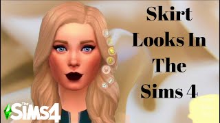 The Sims 4 Create A Sim But Every Outfit Has A Differnt Mini Skirt [upl. by Cleary]