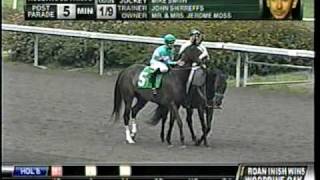 ZENYATTA  PreRace of the 2010 Vanity Handicap [upl. by Pytlik]