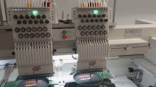 TMAR K1204C  Tajima Embroidery Machine [upl. by Rimola]