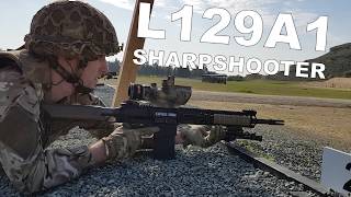 L129A1 Sharpshooter  The new battle rifle for the British Army [upl. by Reste]