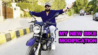 My New Bike Modification  Mehran Hashmi [upl. by Pardo961]