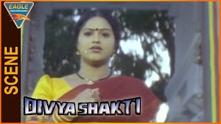 Divya Shakti Trinetram Hindi Dubbed Movie  Rassi Magic Scene  Eagle Hindi Movies [upl. by Iney811]