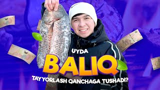 UYDA BALIQ TAYYORLASH QANCHAGA TUSHADI [upl. by Yraek79]