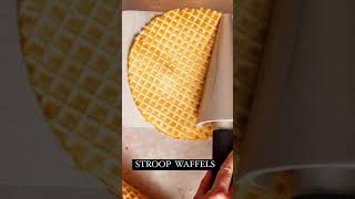 STROOP waffels 🧇🇳🇱Details below 👇the stroopwafels originated in the city of Gouda uniqueunique [upl. by Coco]