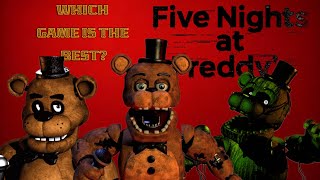 THE BEST FNAF GAME  Ranking ALL FNAF Games [upl. by Pepito118]