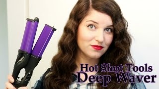 Hot Shot Tools Nano Ceramic Deep Waver Demo amp Review [upl. by Beth]