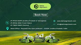 Delta 9 Pro MultiCrop Harvester  Revolutionizing Farming  Delta Agrimech [upl. by Lewak]