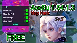 Map Hack AovEu Arena of Valor Eu 15413 Free AntiBan [upl. by Nnyladnarb]