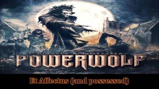 Powerwolf  Blessed and Possessed Lyrics Video [upl. by Tildy287]