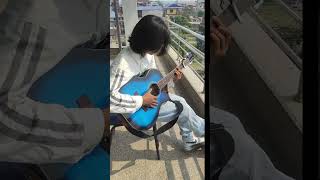 Usle timro haat samayo ke ❣️❣️ guitarsong coversong guitarcover [upl. by Hertha174]