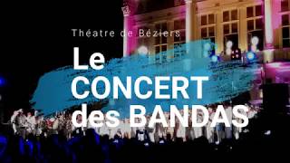 FERIA BEZIERS 2018  CONCERT DES BANDAS [upl. by Lionello]