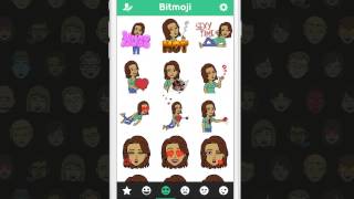 Bitmoji  Personal emoji by Bitstrips [upl. by Friederike32]