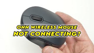 Onn Wireless Mouse Not Connecting How to Fix it [upl. by Tuesday963]