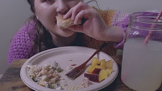 Burger Mukbang no talking ASMR [upl. by Thgiwd870]