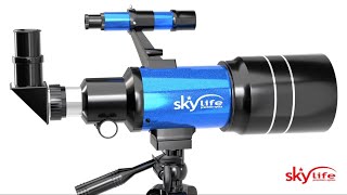 Telescópio Skylife Tycho Pro 70mm em Alta Definição [upl. by Auhsuj]