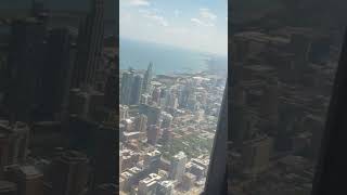 Chicago skyline from the sears tower😍😍😍😍😍 [upl. by Rosse]