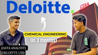 How to get into Deloitte as a fresher  DATA ANALYST  Interview and aptitude test Preparation tips [upl. by Avid]