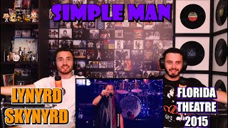 LYNYRD SKYNYRD  SIMPLE MAN  Live At The FLORIDA THEATRE 2015  FIRST TIME REACTION [upl. by Malan133]