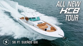 The NEW HCB Yachts 56 Sueños GIX Tour  American Yacht Group [upl. by Nathanson676]