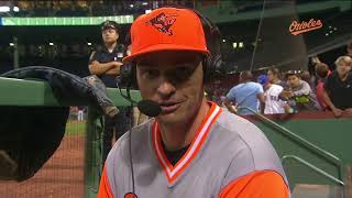 Trey Mancini on Os big win Players Weekend patch [upl. by Kallick]