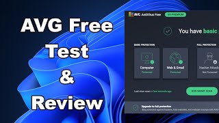 AVG Free Antivirus Test amp Review 2022  Antivirus Security Review  Protection Test [upl. by Attehcram]