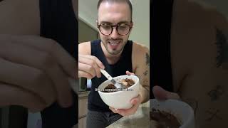 Agradando esse taurino fazendo um brigadeiro de whey 🤭❤️ vlog casal receita brigadeirofit [upl. by Semele]