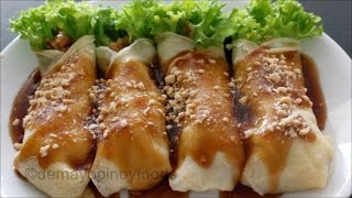 The Best Lumpiang SariwaFresh Lumpia  demayopinoyfoods [upl. by Gaskin]