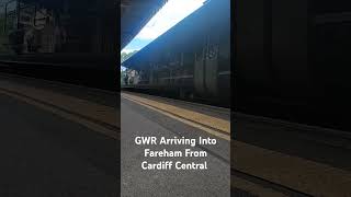 GWR Arriving Into Fareham From Cardiff Central [upl. by Anesuza]