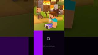 Minecraft Hardcore player can relate 😢  Shimeii  Glow Bouncing Square [upl. by Marelya]