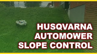 Husqvarna Automower  Slope control [upl. by Acinom]