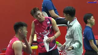 Zhou Hao DongHuang Di CHN vs Chiu Hsiang ChiehWang Chi Lin TPE  QF MD Hongkong Open 2024 [upl. by Telrats]