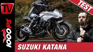 Suzuki GSXS1000S Katana  das völlig neue Retro Test Preise Fakten [upl. by Esylle]