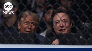 Trump attends UFC 309 in New York City [upl. by Marthe358]