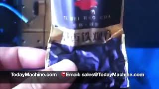 Vertical Sachet Bag Filling Packaging Machine grain Filling Machine Sealing Premade Bag Powder Packi [upl. by Mauricio601]