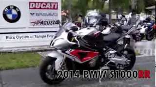 2014 BMW S1000RR Red amp Black at Euro Cycles of Tampa Bay [upl. by Odnalra]