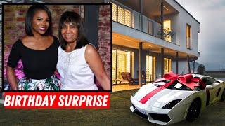 At 48 Kandi Burrus GIVES Luxrury Surprise Gift For Mom Birthday [upl. by Yramliw]