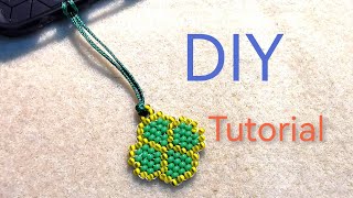 Zawieszka do telefonu DIY Tutorial  Koraliki 2mm  breloczek  Phone pendant  keychain DIY [upl. by Akina]