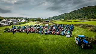 Furness amp District Tractor Run 2024 [upl. by Stanislas529]