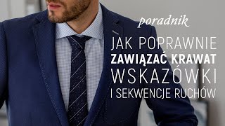 Jak zawiązać krawat  PORADNIK  Węzeł PRATT [upl. by Sergius]