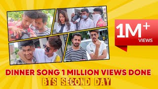 Dinner Song 1Million Views Done😍  BTS Second Day  Virean Lubana  Mr nd mrs narula  Freshy [upl. by Eilyac]