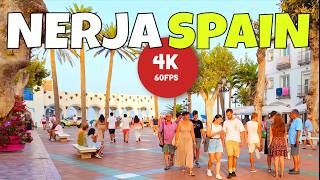 ☀️ NERJA Spains Charming Coastal Town 4K 60FPS MustSee Sights on Beautiful Costa del Sol [upl. by Nod]