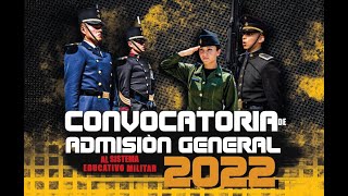 Convocatoria 2022 Sistema Educativo Militar SEDENA [upl. by Laiceps]