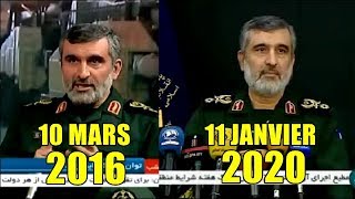 ☪️ Les contradictions du général iranien AMIR ALI HAJIZADEH امیرعلی حاجی زاده [upl. by Annaig]