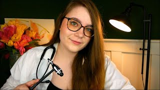 Full Body Hospital Exam Neurological amp Cranial Nerve Tests Stethoscope Palpation 🩺 Medical ASMR [upl. by Kammerer]