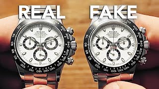 Rolex Real Vs Fake Comparison [upl. by Alekat]