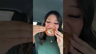 JOLLIBEE ASMR EATING SHOW FTMY NEW HAIR BY Lotus LUxeAJollibee USA [upl. by Hagood]