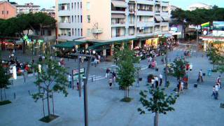 PIAZZA MAZZINI LIDO DE JESOLO ITALY  16062011 [upl. by Marcos]