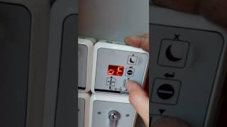 How to reset  calibrate  learn a GEZE SLIMDRIVE auto door [upl. by Kuehnel]